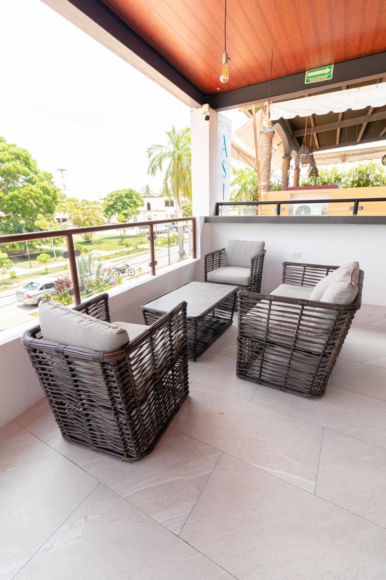 Asile Hotel Boutique Bacalar Bagian luar foto